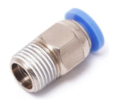 Фитинг для пластиковых трубок Partner 6мм, с наружной резьбой 1/4" PA-SPC06-02(9315)