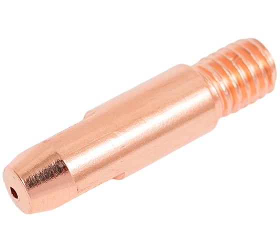 Наконечник сварочный Инсвартех M6, 28 мм E-Cu медь, d1.0, 10 шт IST0057 1