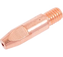 Наконечник сварочный Инсвартех M6, 28 мм, E-Cu, медь, d1.2, 10 шт, IST0058