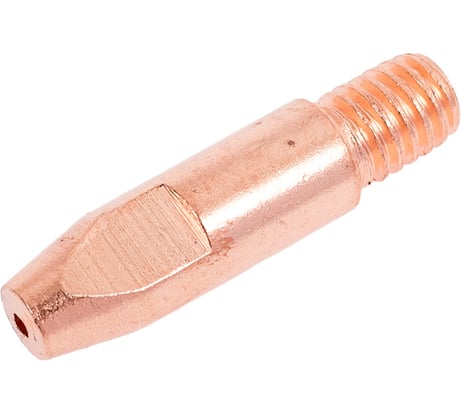 Наконечник сварочный Инсвартех M6, 28 мм, E-Cu, медь, d1.2, 10 шт, IST0058