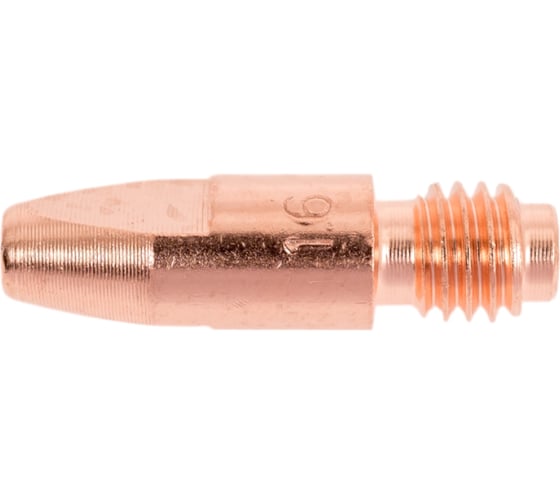 Наконечник сварочный Инсвартех M8, 30 мм, E-Cu, медь, d1.6, 10 шт IST0063