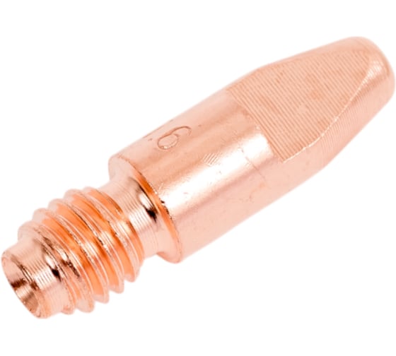 Наконечник сварочный Инсвартех M8, 30 мм, E-Cu, медь, d1.6, 10 шт IST0063