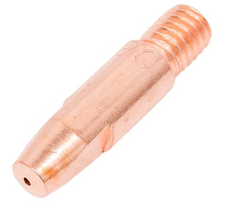 Наконечник сварочный Инсвартех M6, 28 мм E-Cu, медь, d0.8, 10 шт IST0056