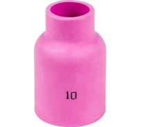 Сопло керамическое TIG Инсвартех 17-18-26 57N BIG для газовой линзы №10, 5 шт IST0190
