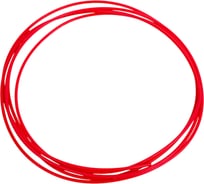 Канал направляющий Инсвартех тефлоновый 1.0-1.2 мм, красный, 3 м IST0048