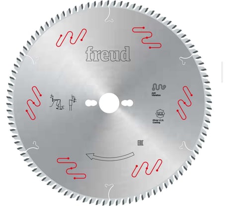 Пила дисковая Freud 250x3.2x30 мм, Z80, HM Lu2C 1200