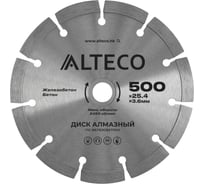Диск алмазный по железобетону ALTECO 500х25.4 мм 66493