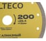 Диск алмазный по керамической плитке сплошной ALTECO 200х25.4 мм 66527 3