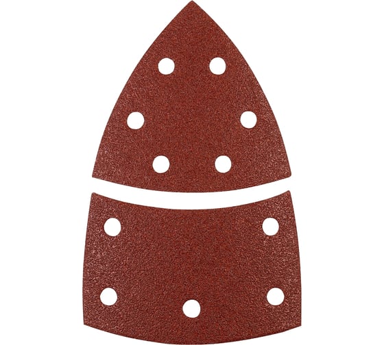 Шлифлист для дельташлифмашины kwb 5 шт, 100x62,93 мм К 240 496124 1
