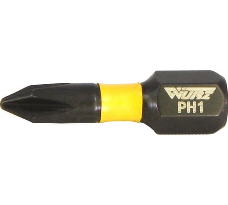 Бита магнитная (20 шт; PH1; 25 мм) WURZ 2410