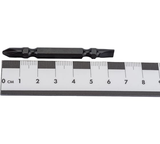 Бита двухсторонняя магнитная (10 шт; PH2/SL5.5; 65 мм) WURZ 2610
