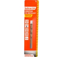 Сверло по металлу (1 шт; 5.5х57х93 мм; HSS-TiN; DIN 338 RN) BOHRER 31570551