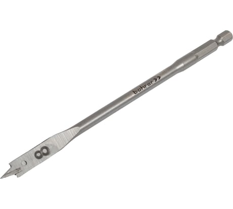 Сверло перовое по дереву (8х152 мм) BOHRER 31708152