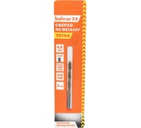 Сверло по металлу (1 шт; 4.5х47х80 мм; HSS-TiN; DIN 338 RN) BOHRER 31570451
