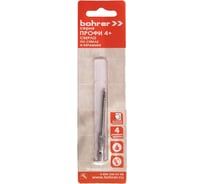 Сверло по стеклу и керамике Профи 4+ (4х70 мм) BOHRER 32040040