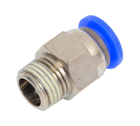 Фитинг для пластиковых трубок Partner 6мм, с наружной резьбой 1/8 PA-SPC06-01(9314) 1