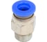 Фитинг для пластиковых трубок Partner 6мм, с наружной резьбой 1/8 PA-SPC06-01(9314) 3