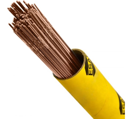 Прутки присадочные омедненные OK Tigrod 12.64 (2.0x1000 мм; 5 кг) ESAB 126420R150 1