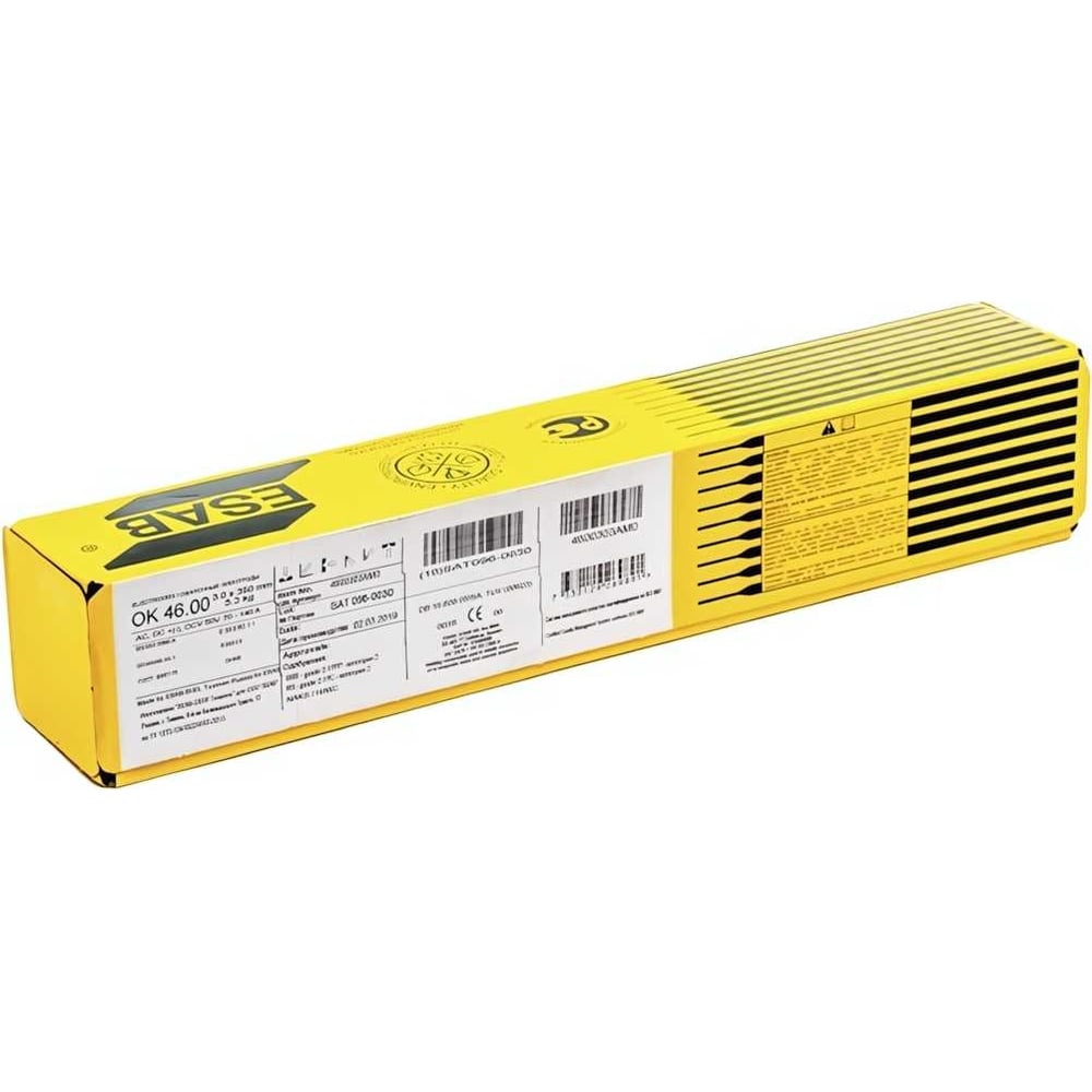 4600303wb0 esab электроды сварочные ok 4