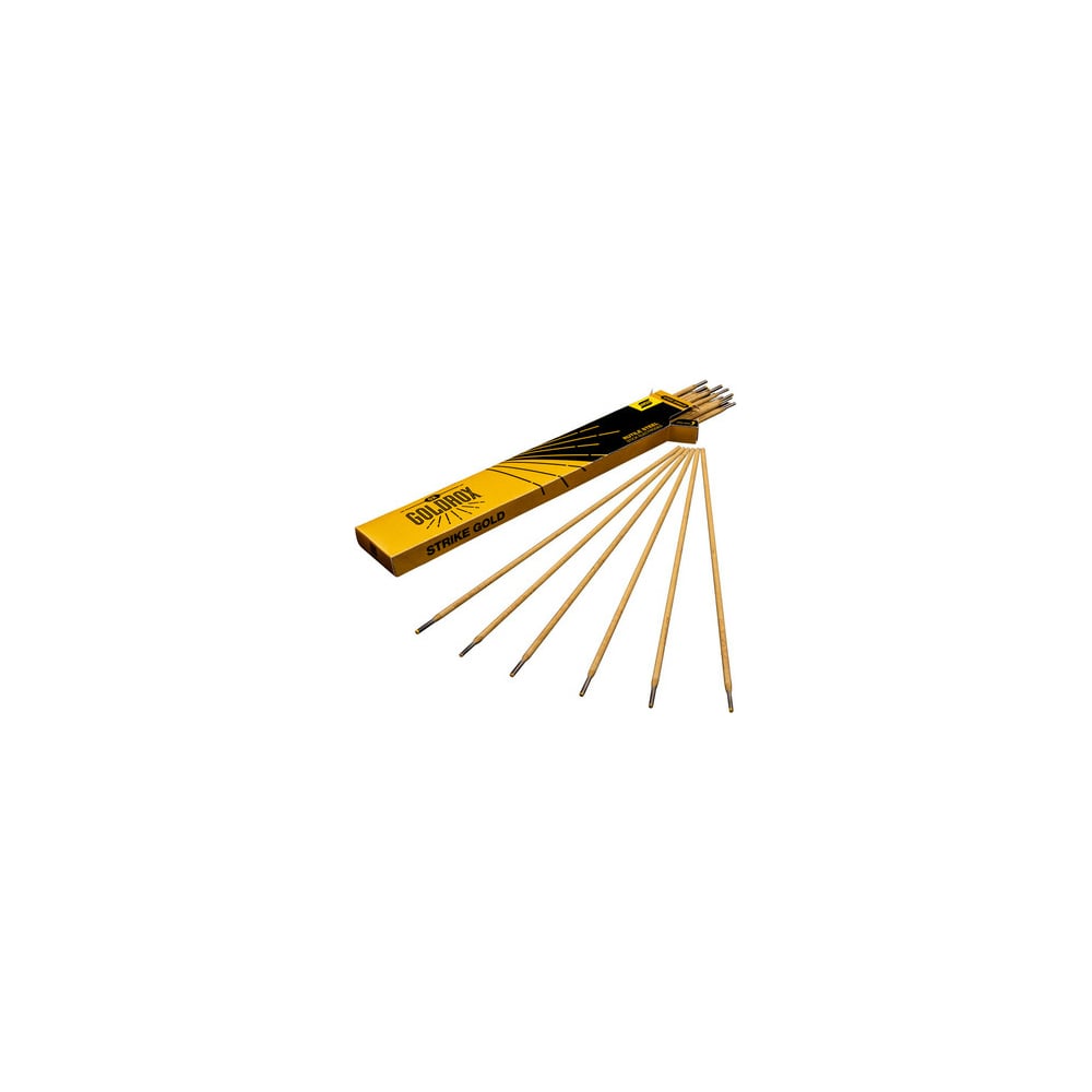 Сварочные электроды OK GoldRox (4.0x350 мм; 2.4 кг) ESAB 4659403510 ...