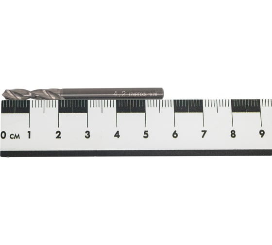 Сверло твердосплавное IZAR ц/хв. 4.2x22x55 мм монолитное тип 9056 72287 20385