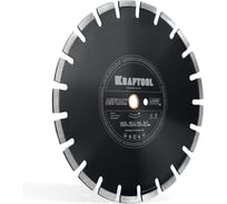 Алмазный диск KRAFTOOL Asphalt 350 мм (25.4/20 мм, 12х3.2 мм), 36687-350_z01