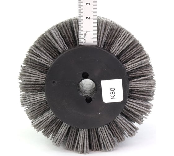 Щетка валик нейлоновая 1-172 (100 мм; P80) для Makita 9741 ОСБОРН 411.912-6711