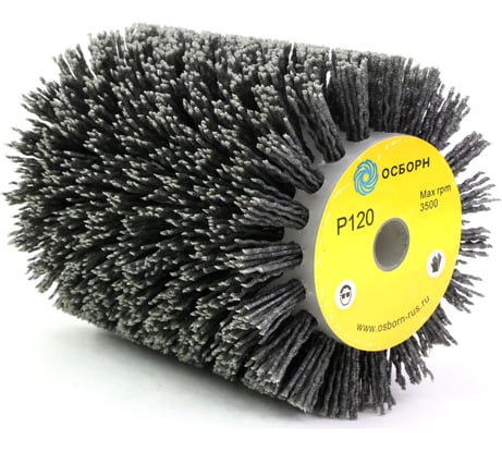 Щетка валик нейлоновая 6-028 (100 мм; P120) для Makita 9741 ОСБОРН PLM.RB10012013P120