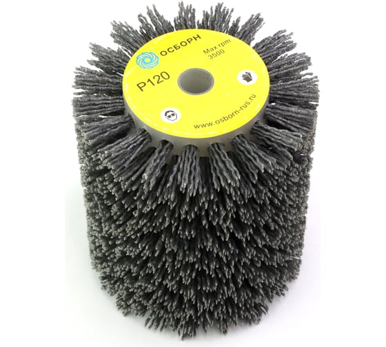 Щетка валик нейлоновая 6-028 (100 мм; P120) для Makita 9741 ОСБОРН PLM.RB10012013P120