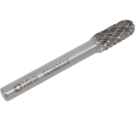 Бор-фреза твердосплавная iGrit SC 08x20x6 мм, DOUBLE CUT SC082006 1