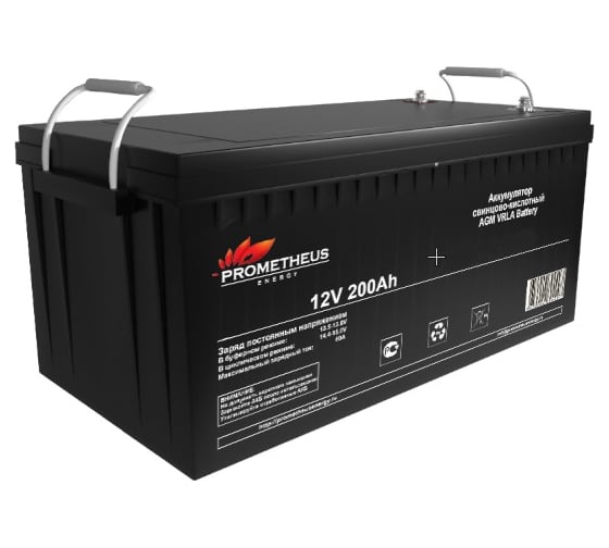 Батарея аккумуляторная Prometheus (200 Ач; 12 В) Prometheus energy PE12200L