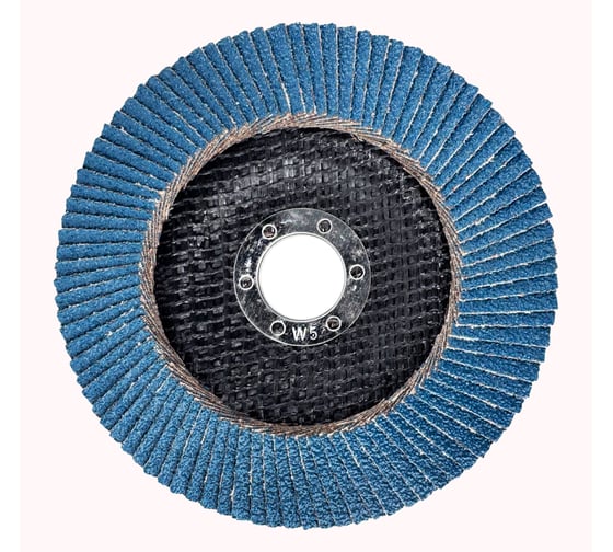 Круг лепестковый торцевой циркониевый по нержавеющей стали Tiger Abrasive PROFI 125x22 мм, P60 00-00000145