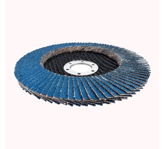 Круг лепестковый торцевой циркониевый по нержавеющей стали Tiger Abrasive PROFI 125x22 мм, P60 00-00000145