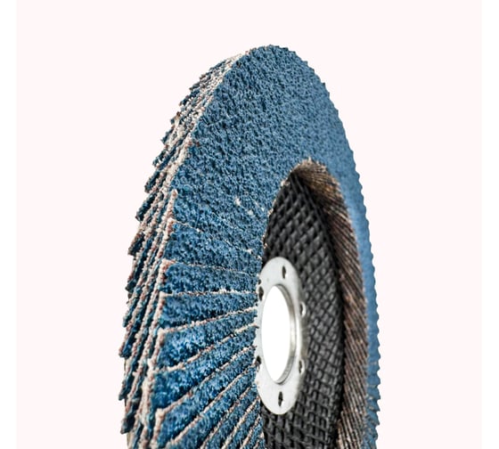 Круг лепестковый торцевой циркониевый по нержавеющей стали Tiger Abrasive PROFI 125x22 мм, P60 00-00000145
