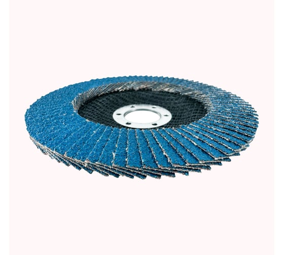 Круг лепестковый торцевой циркониевый по нержавеющей стали Tiger Abrasive PROFI 125x22 мм, P40 00-00000144