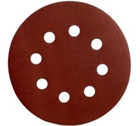 Набор шлифовальных кругов Vitatools 125 мм, 5 шт, с P150 по P400, красные,8 отверстий R-125-P150-P400-5-8