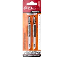 Пилка по ламинату Т101ВR (2 шт; 75 мм) для лобзика P.I.T. P02B0049