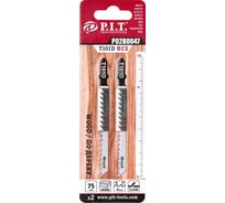 Пилка по дереву Т101D (2 шт; 75 мм) для лобзика P.I.T. P02B0047