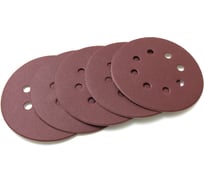 Диск шлифовальный (5 шт; 125 мм; Р80; 8 отверстий; Velcro) Flexione 50000315