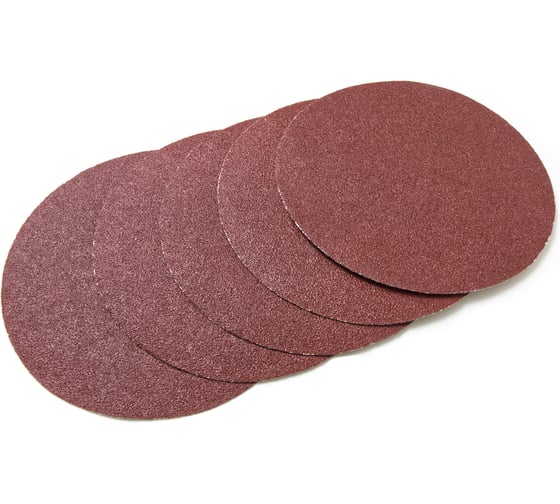 Диск шлифовальный (5 шт; 125 мм; P80; Velcro) Flexione 50000545 1