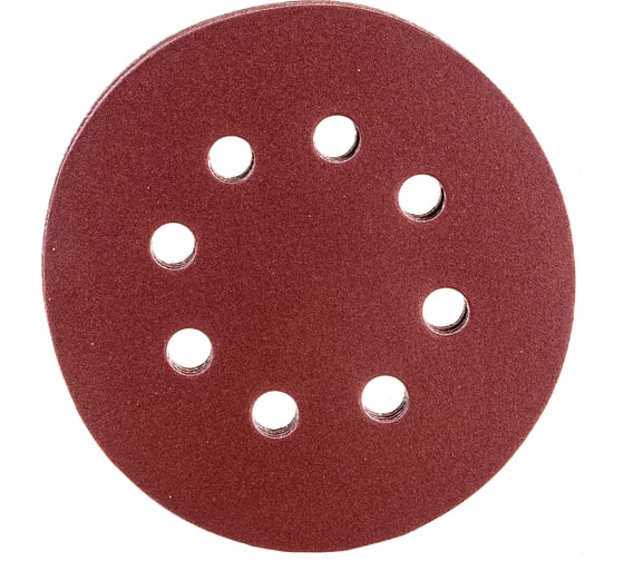 Диск шлифовальный (5 шт; 125 мм; Р280; 8 отверстий; Velcro) Flexione 50000285