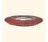 Круг лепестковый торцевой TIGER ABRASIVE IRON NORMAL на металлической чашке, 125x22 мм, P100 00-00000429 3