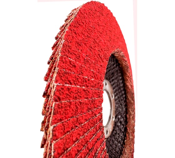 Круг лепестковый торцевой конический TIGER ABRASIVE SPECIAL CERAMICS керамика, 125x22 мм, P40 00-00001153
