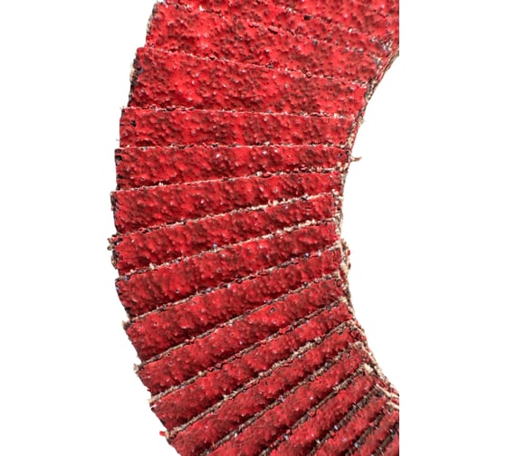 Круг лепестковый торцевой конический TIGER ABRASIVE SPECIAL CERAMICS керамика, 125x22 мм, P60 00-00001142