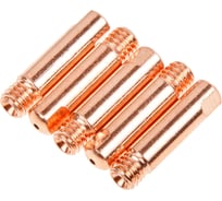 Наконечник контактный SOLARIS 1.0 мм M6x25 мм E-Cu-Al (набор 5 шт) WA-3506