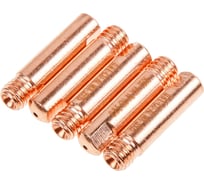 Наконечник контактный SOLARIS 0.8 мм M6x25 мм E-Cu-Al (набор 5 шт) WA-3505