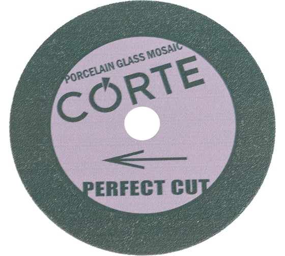 Диск алмазный для мини УШМ по стеклу и керамике CORTE PERFECT CUT 76х1.2х10 мм PCD76