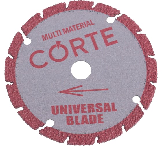 Диск алмазный универсальный для мини УШМ CORTE UNIVERSAL BLADE 76х2х10 мм UBD76