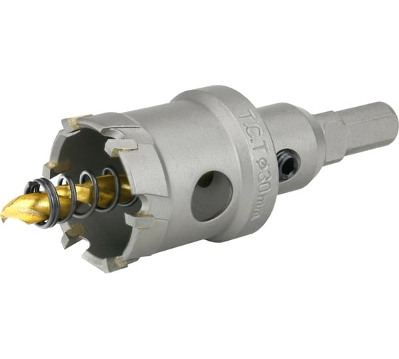 Коронка по металлу твердосплавная 30 мм усиленная HM/TCT Diamond Industrial DIDTCT30