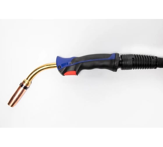 Сварочная горелка PLAZWELD MIG 501 PRO Grip, 5 м, евро-разъем, жидкостное охлаждение GR501-5
